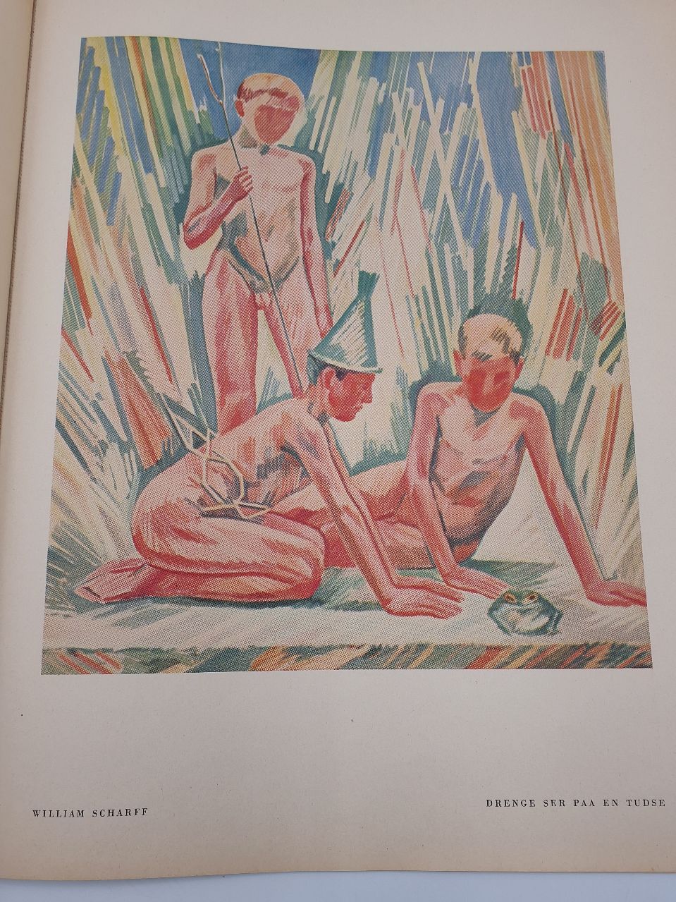 Kunsttryk Maleri-gengivelse 1943